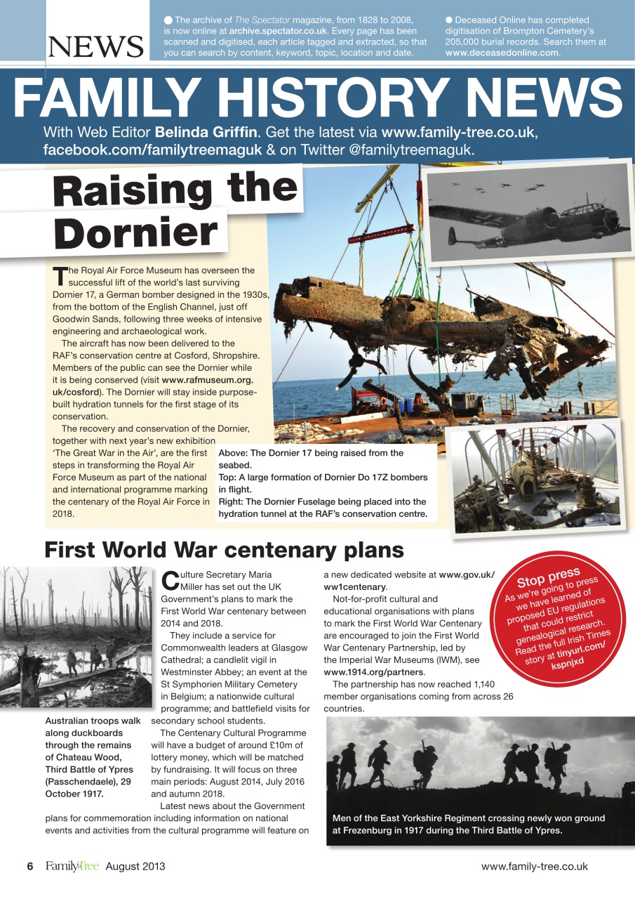 Family Tree Preview Pages