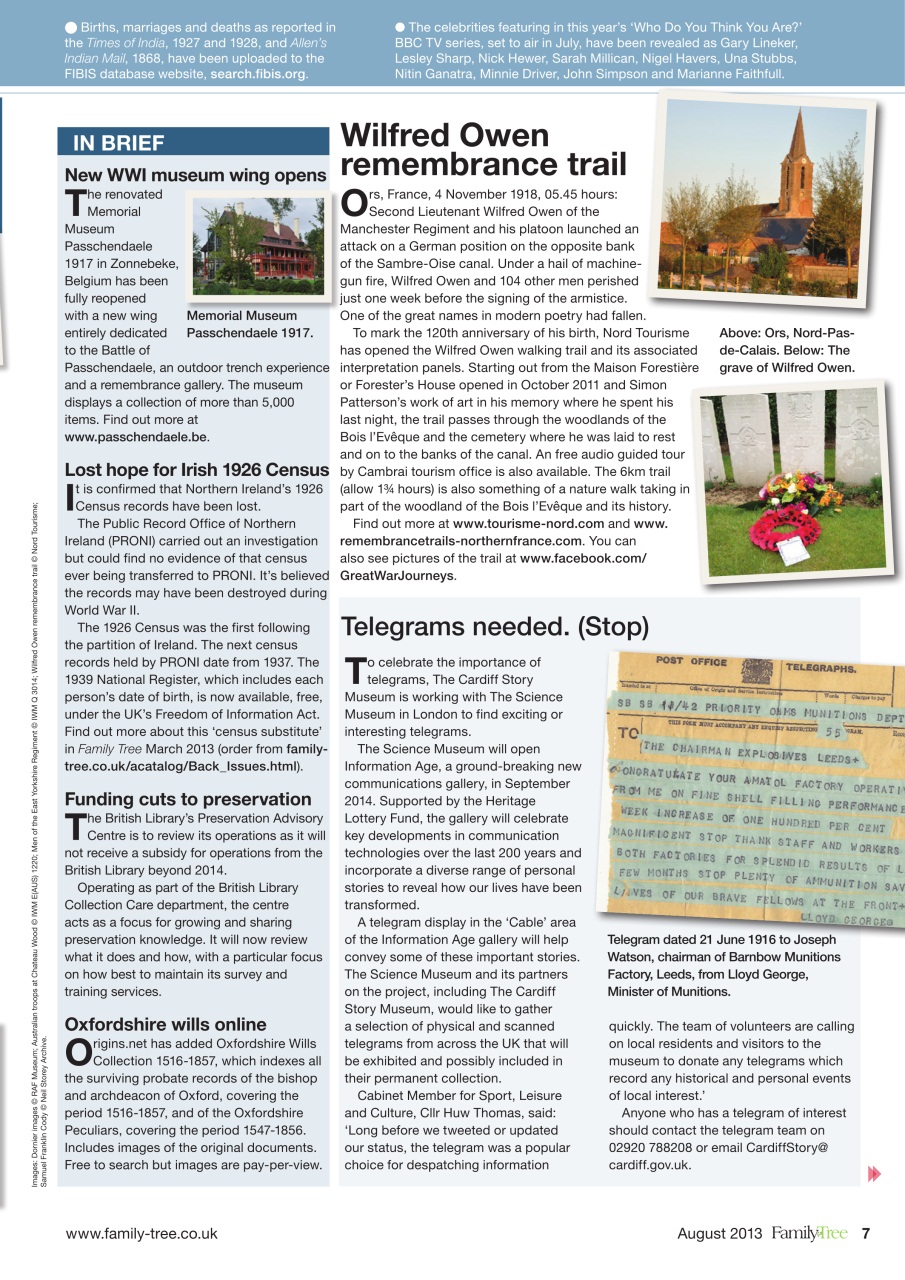 Family Tree Preview Pages