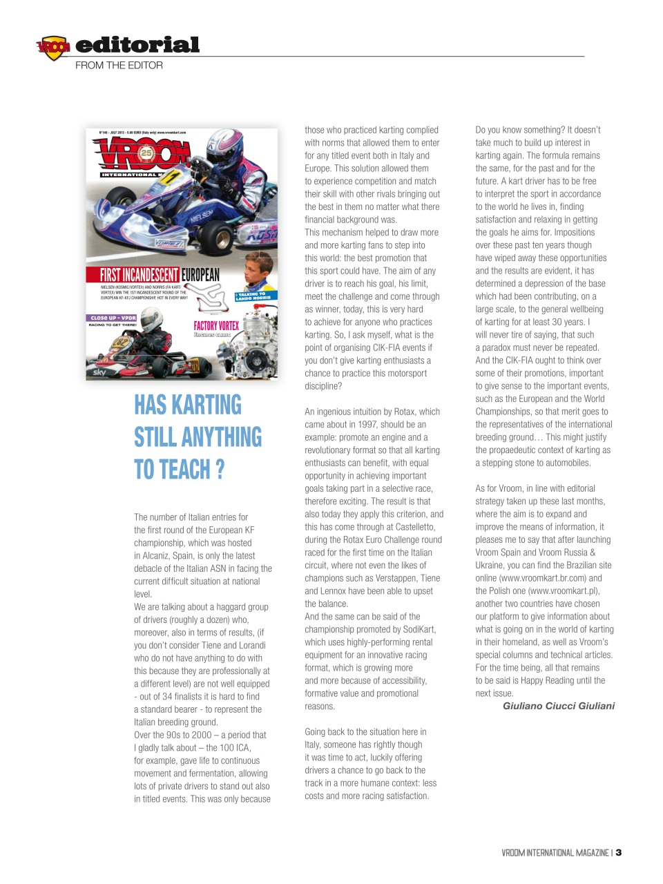 Vroom International Preview Pages