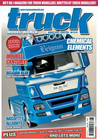 Model Car Truck Motorcycles World issue August 2013