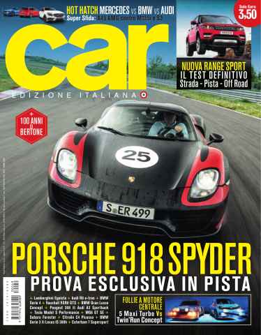 CAR magazine Italia issue QUARANTANOVE