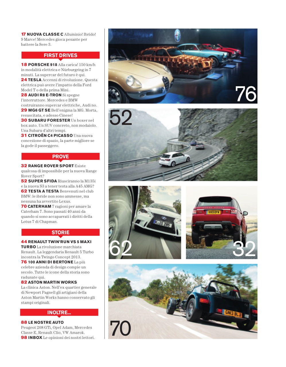 CAR magazine Italia Preview Pages