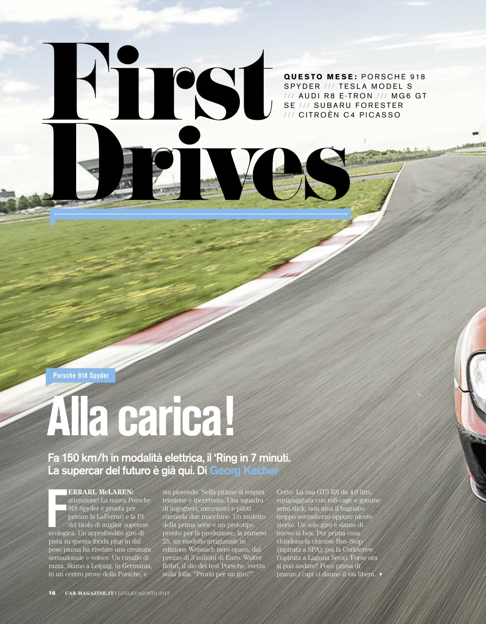 CAR magazine Italia Preview Pages