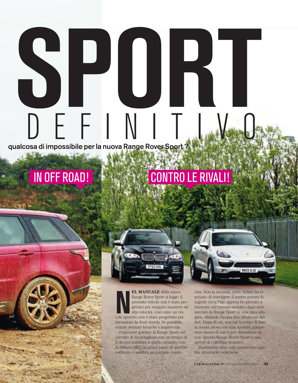 CAR magazine Italia Preview Pages