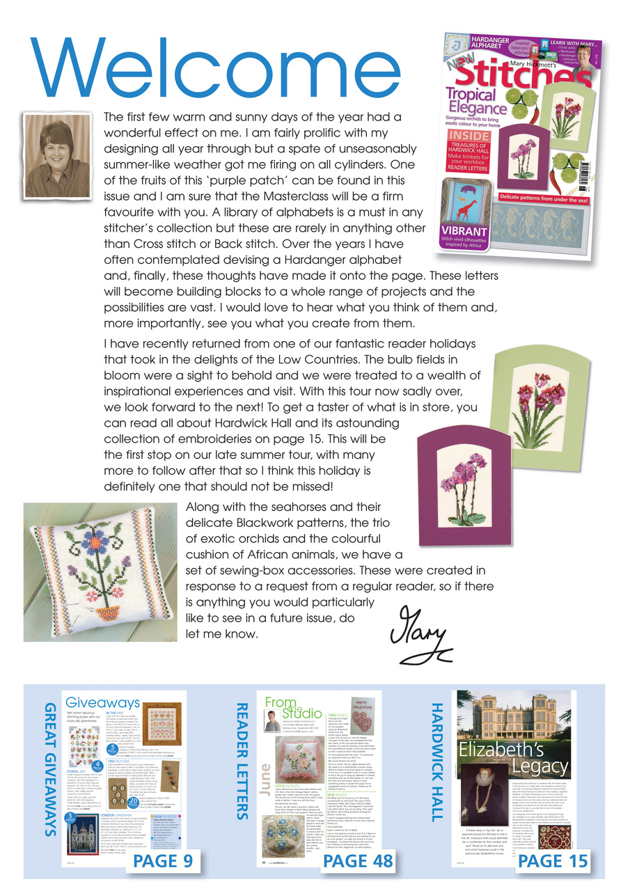 New Stitches Preview Pages