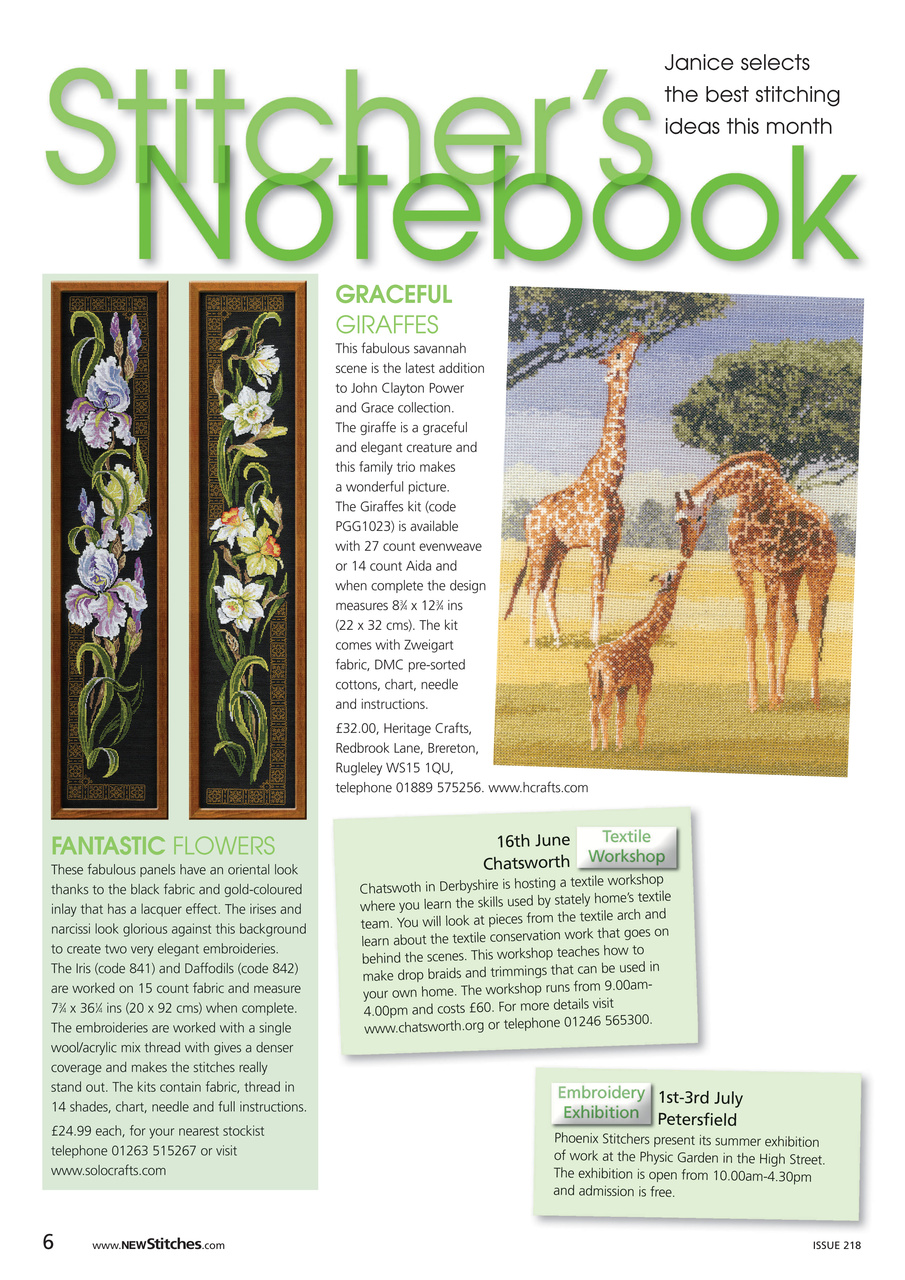 New Stitches Preview Pages