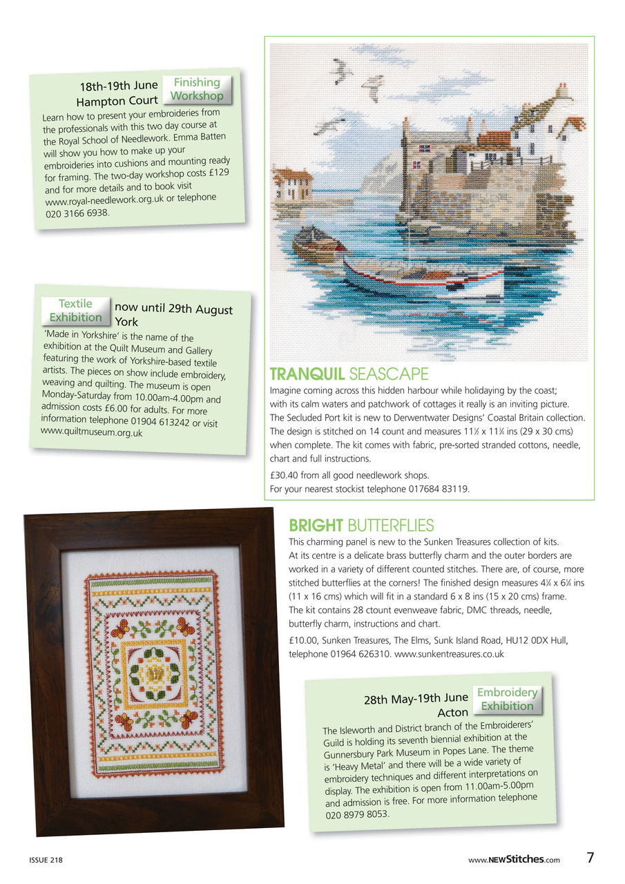 New Stitches Preview Pages