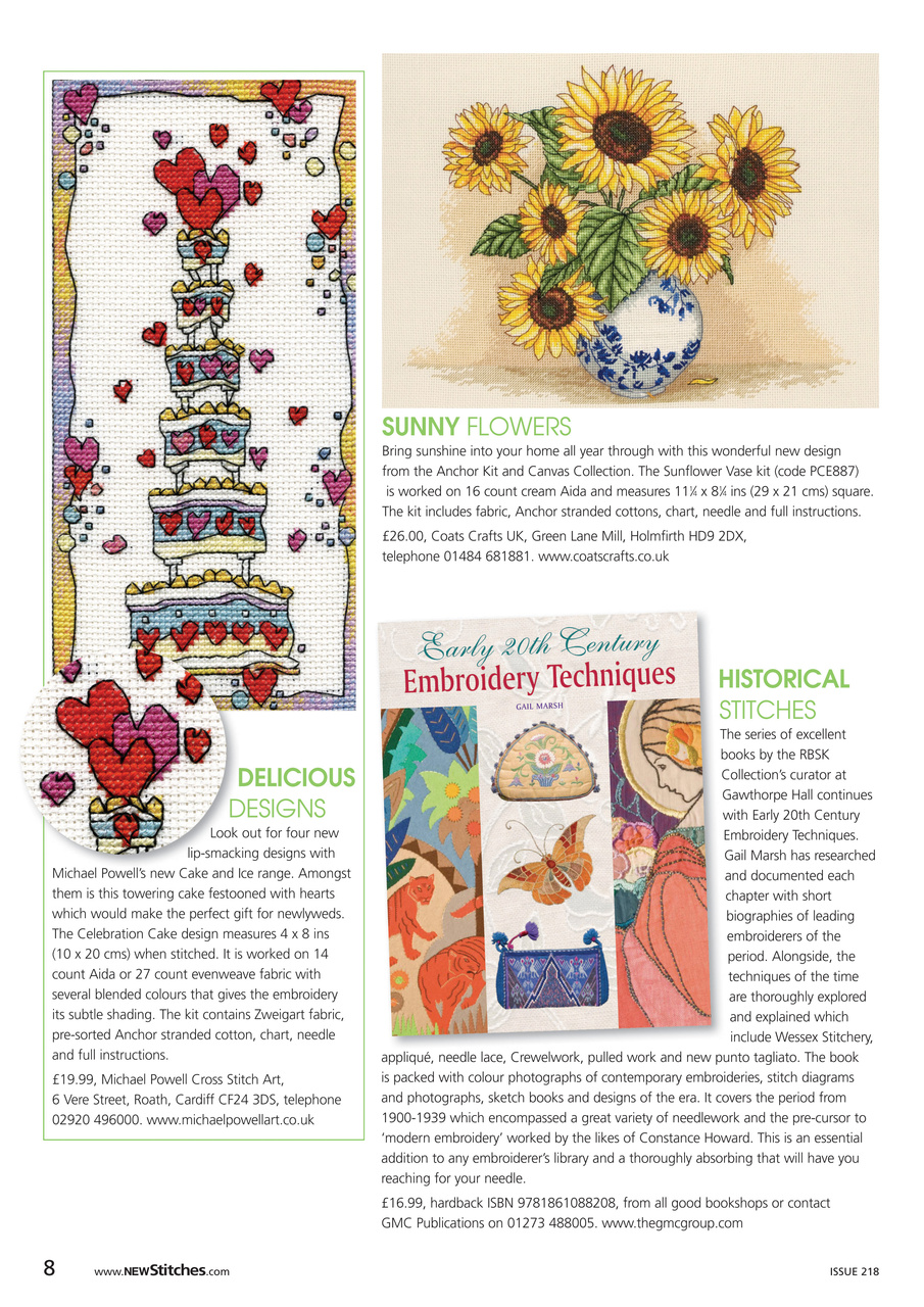 New Stitches Preview Pages