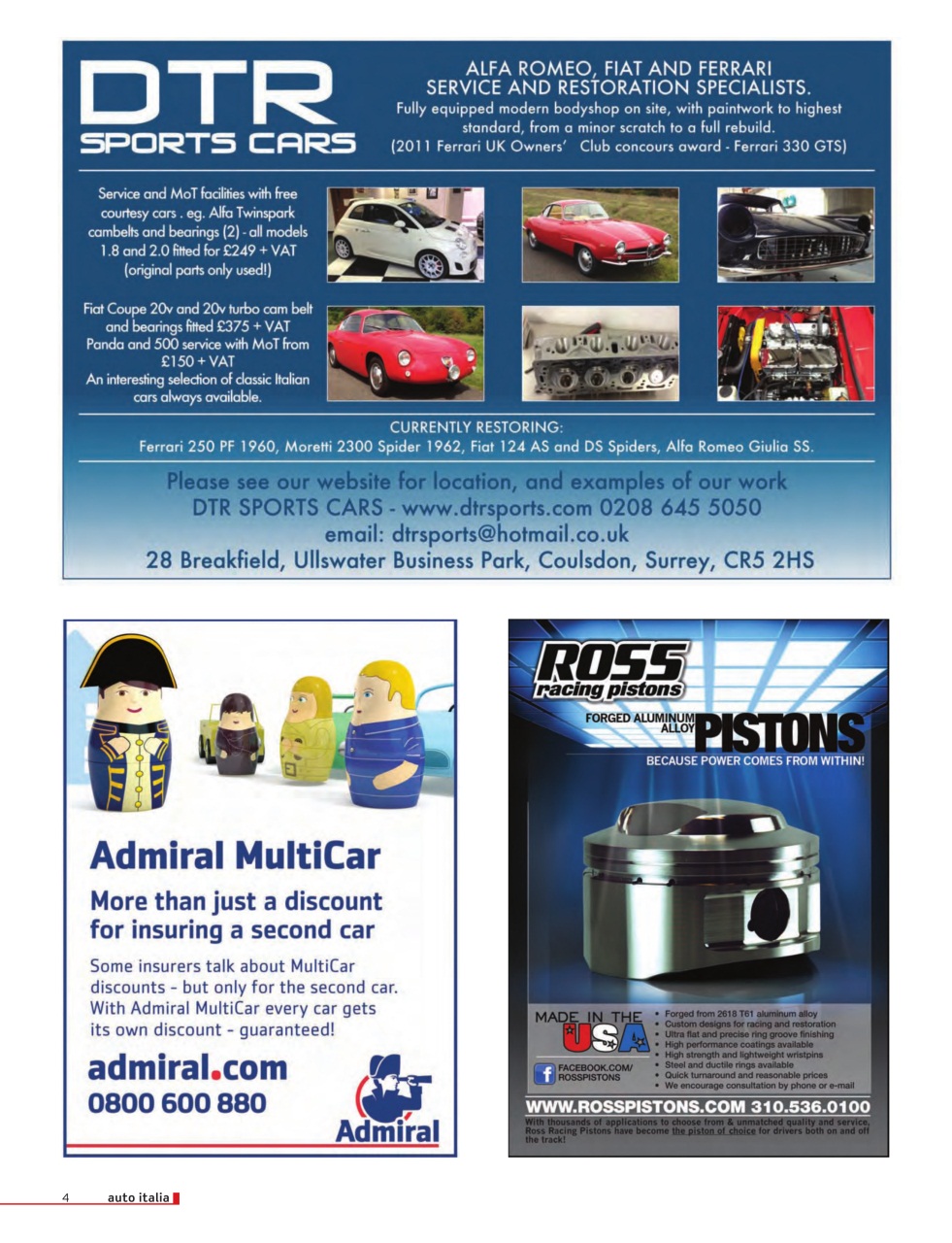 AutoItalia Magazine Preview Pages