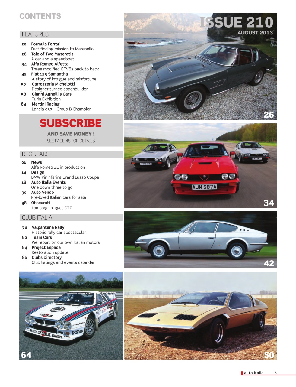 AutoItalia Magazine Preview Pages