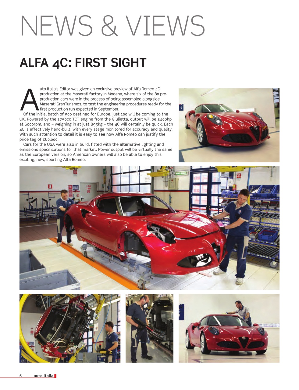 AutoItalia Magazine Preview Pages