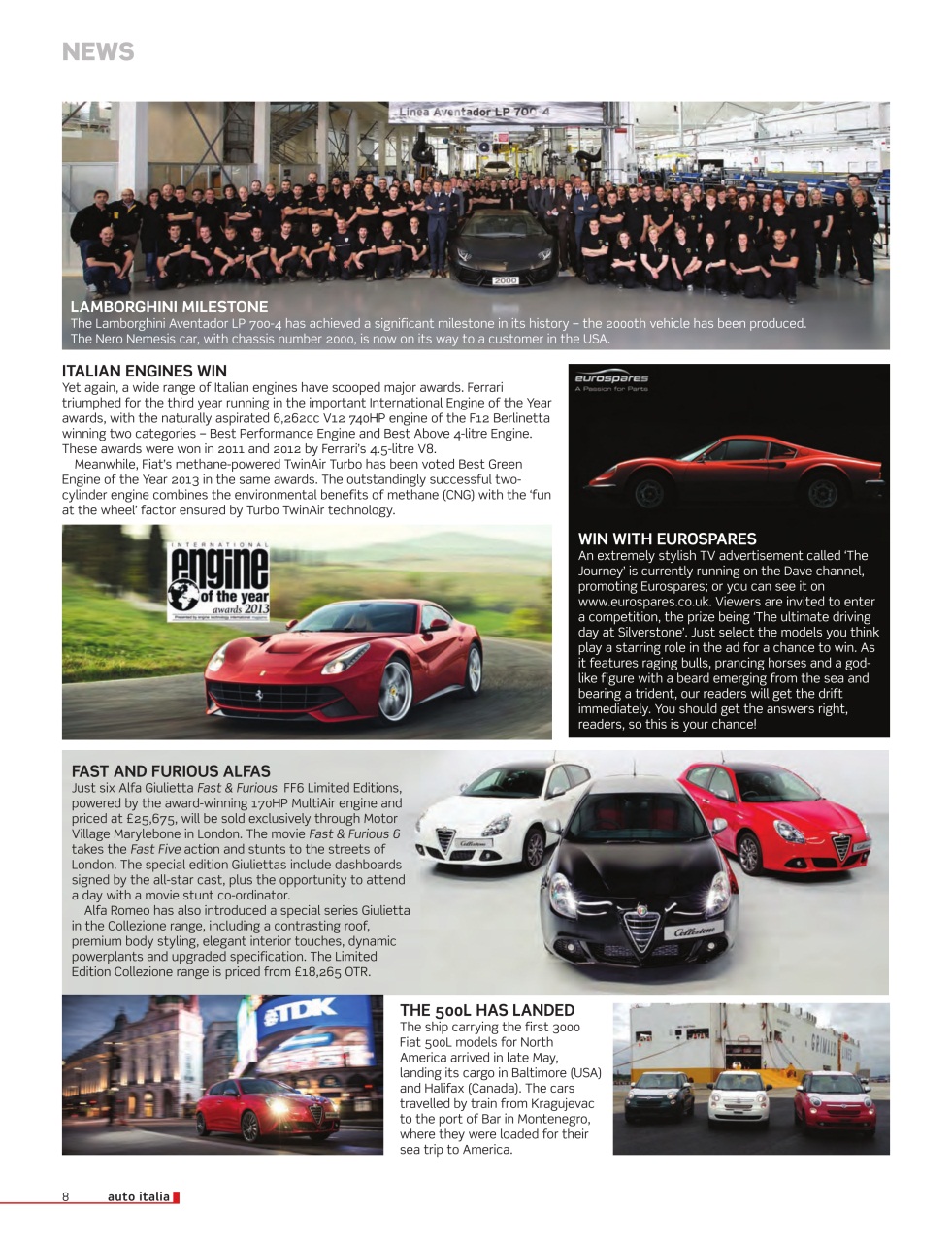 AutoItalia Magazine Preview Pages