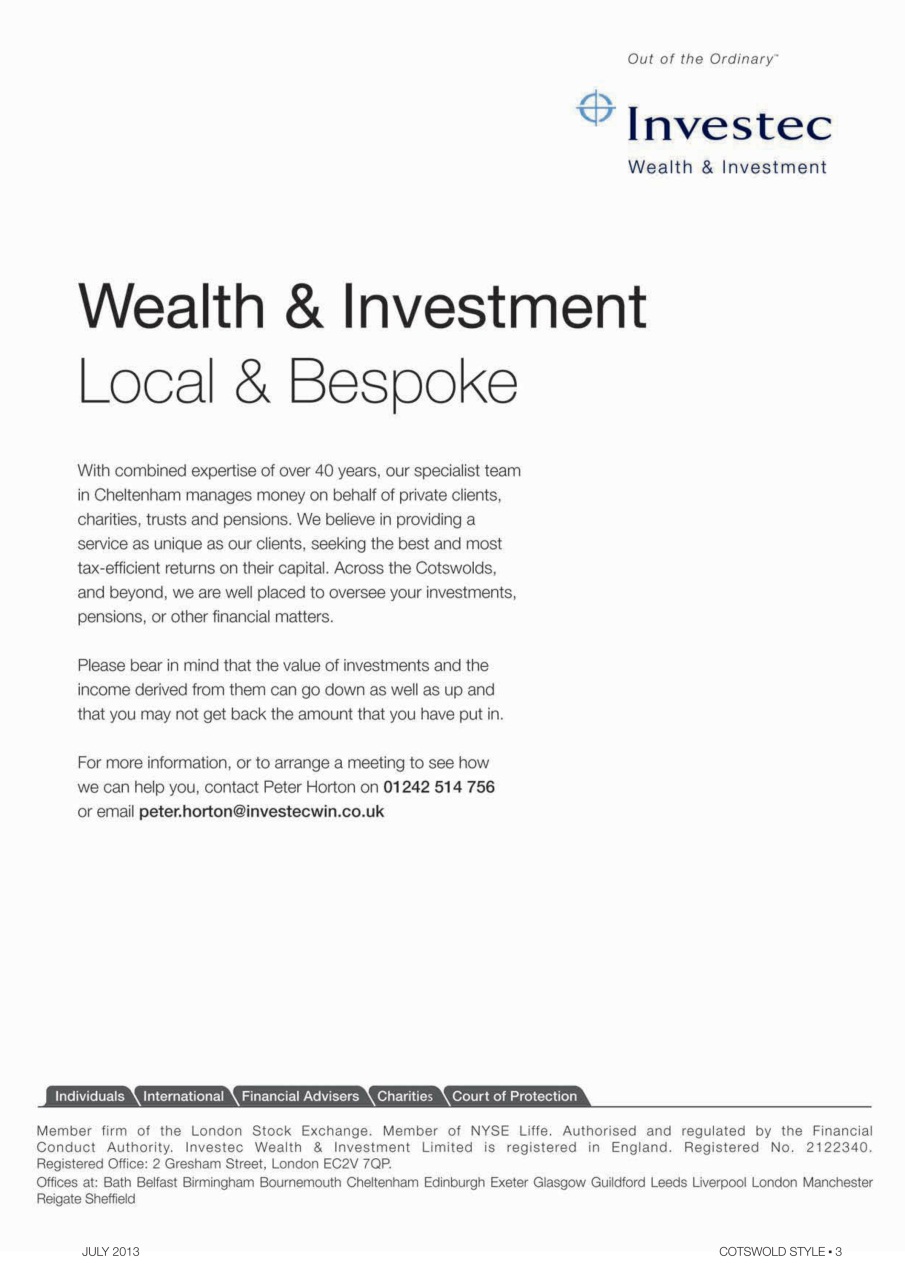 Cotswold Style Preview Pages