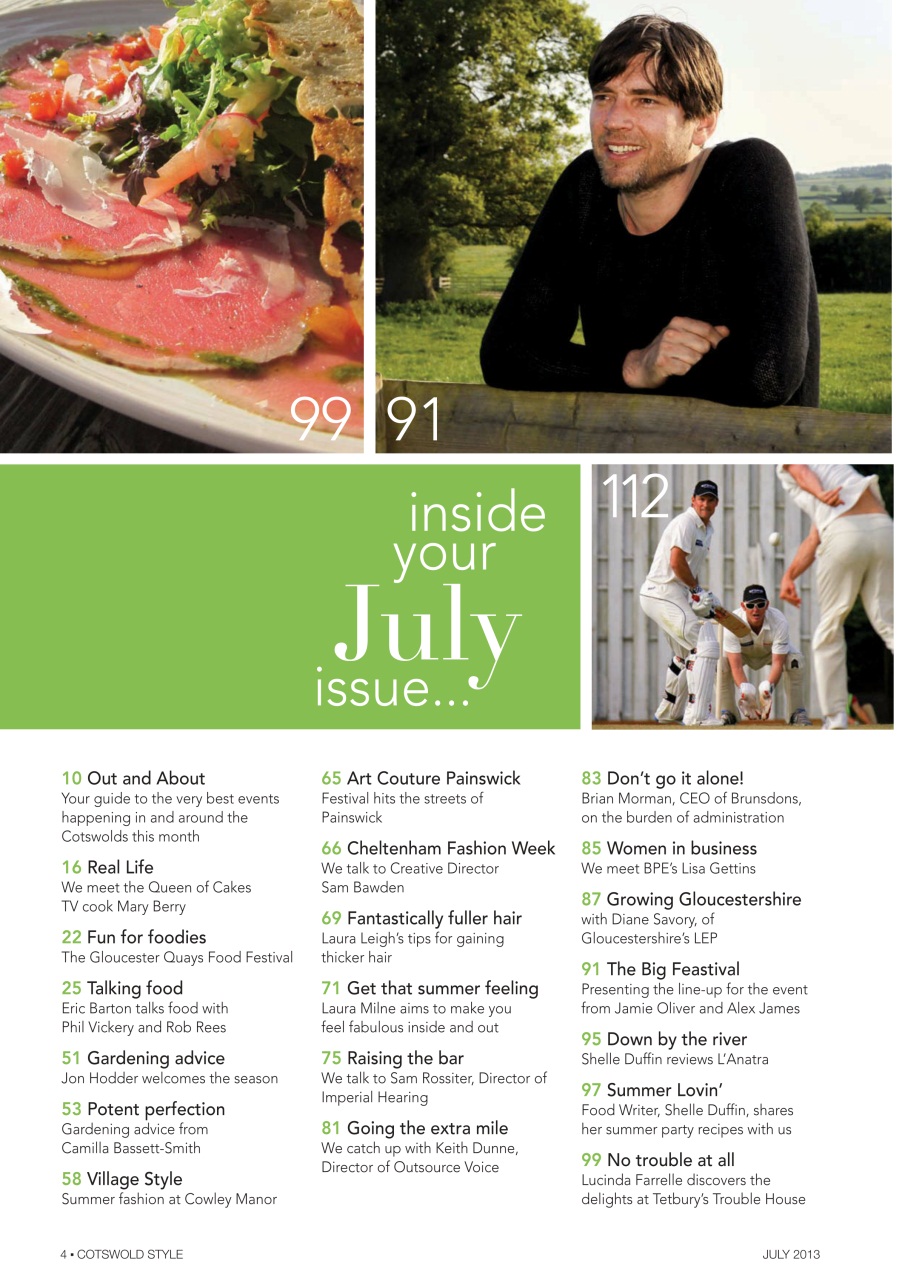 Cotswold Style Preview Pages