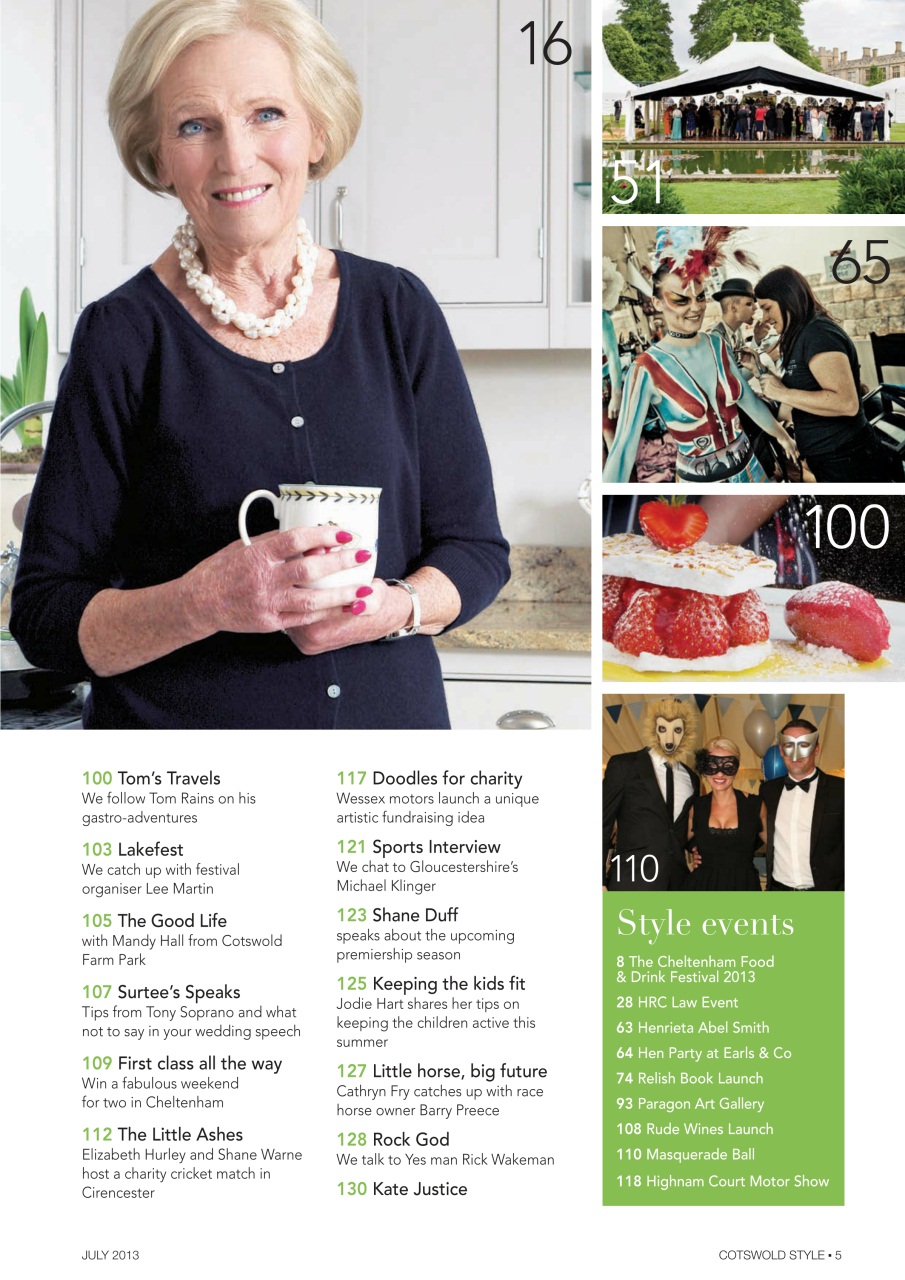 Cotswold Style Preview Pages