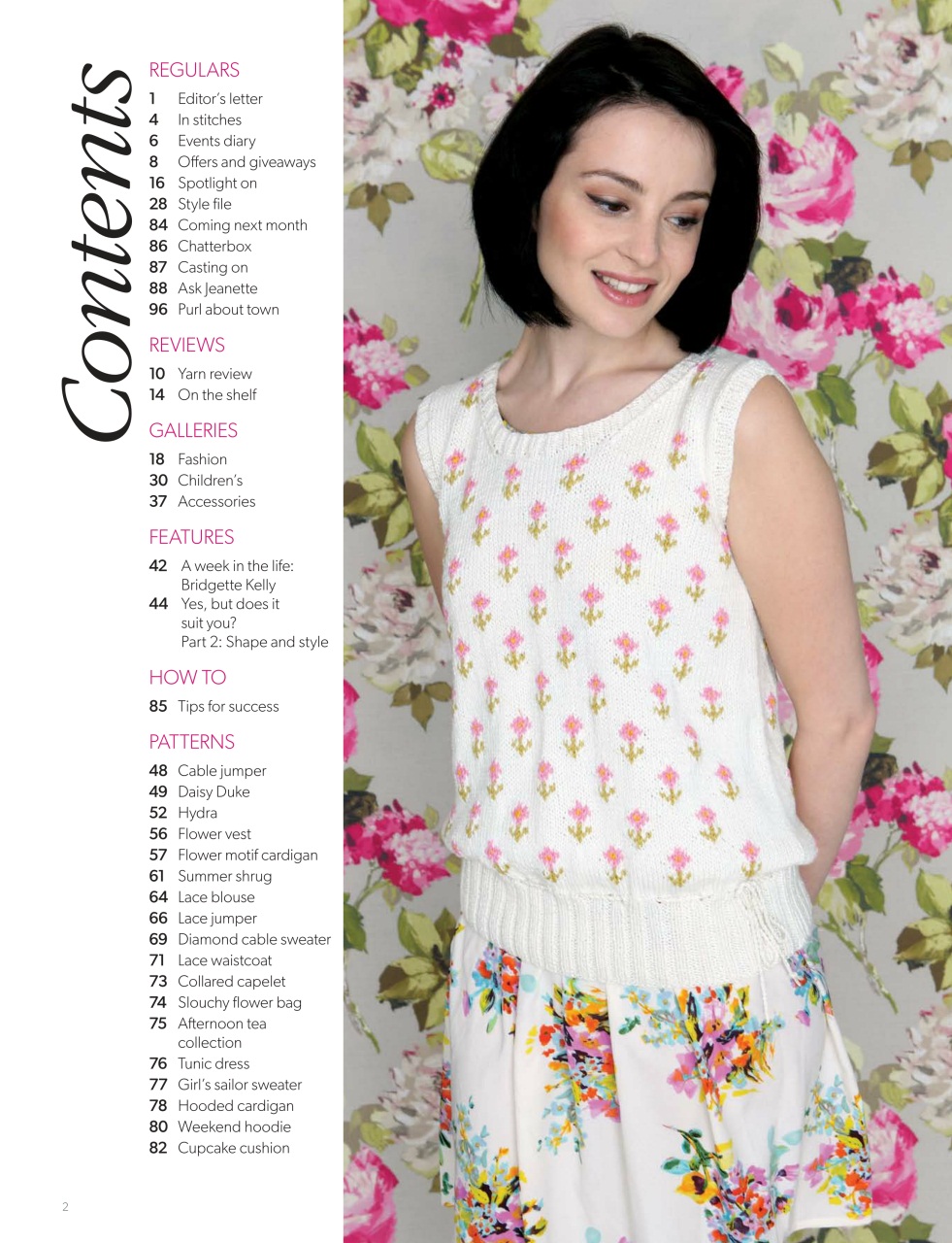 Knitting Preview Pages