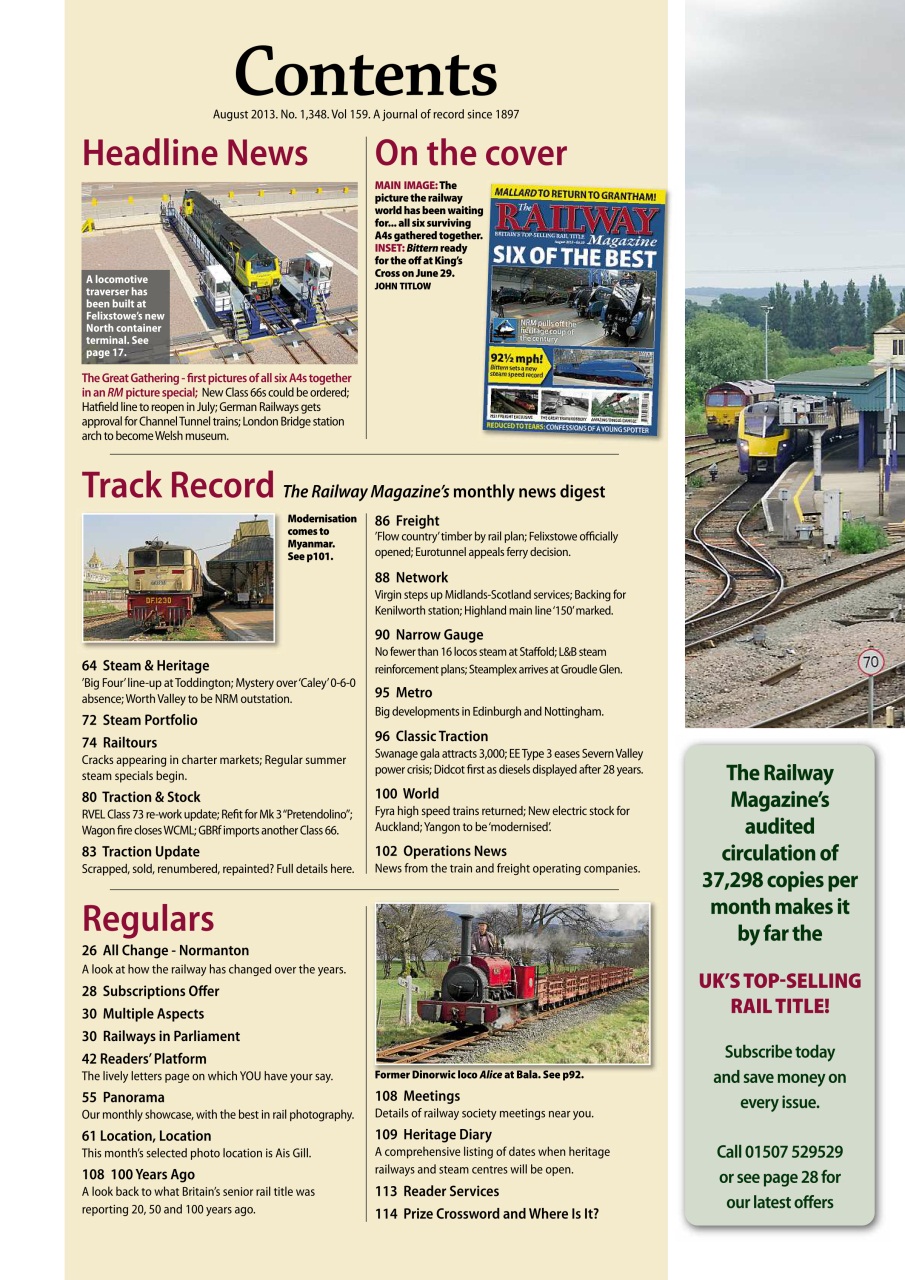 Railway Magazine Preview Pages