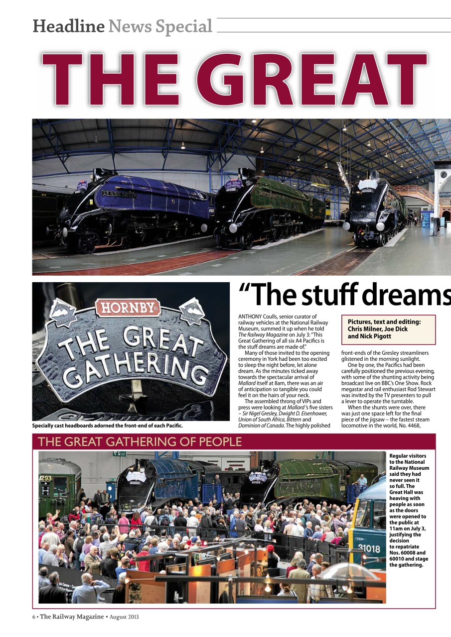 Railway Magazine Preview Pages