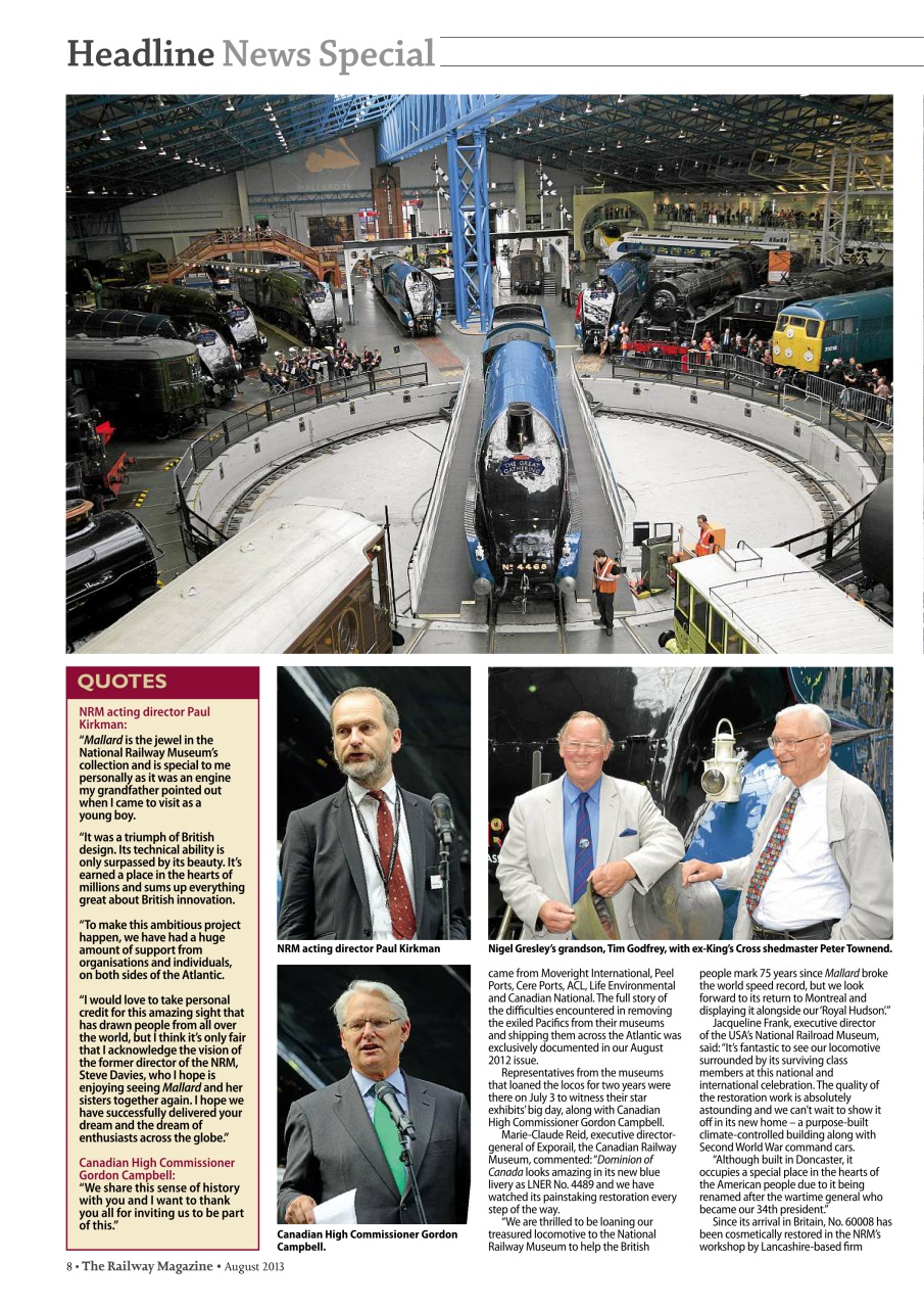 Railway Magazine Preview Pages