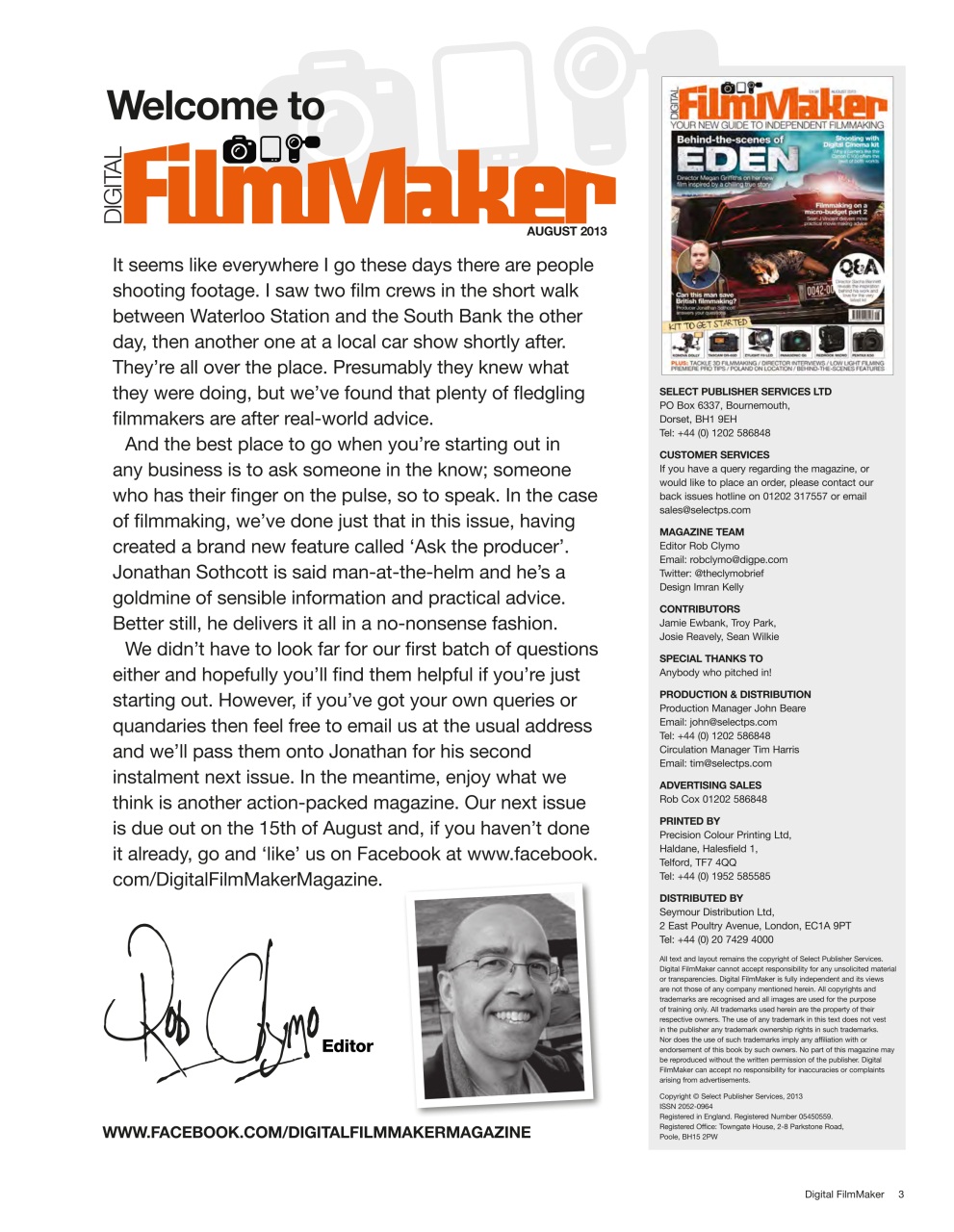 Digital FilmMaker Preview Pages