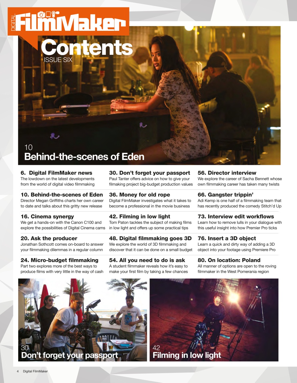 Digital FilmMaker Preview Pages