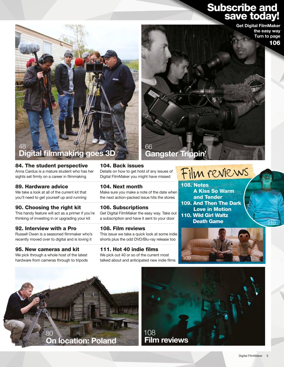 Digital FilmMaker Preview Pages