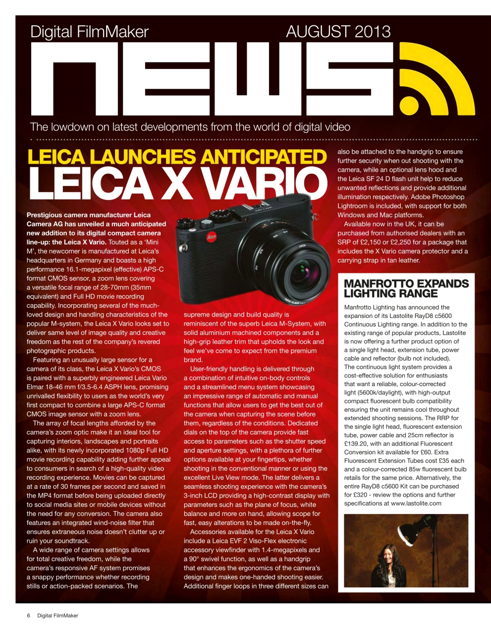 Digital FilmMaker Preview Pages