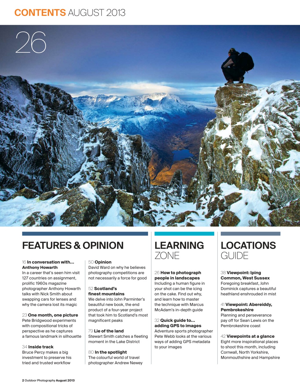 Outdoor Photography Preview Pages