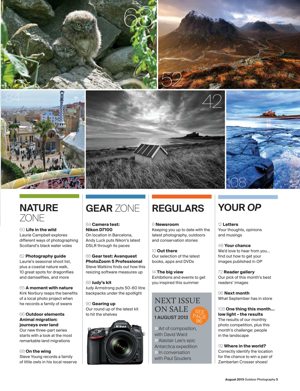 Outdoor Photography Preview Pages