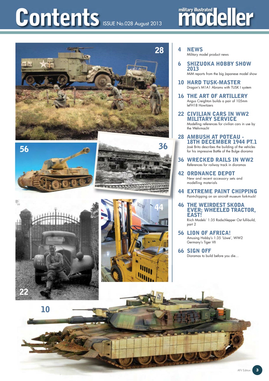 MIM: AFV Edition Preview Pages