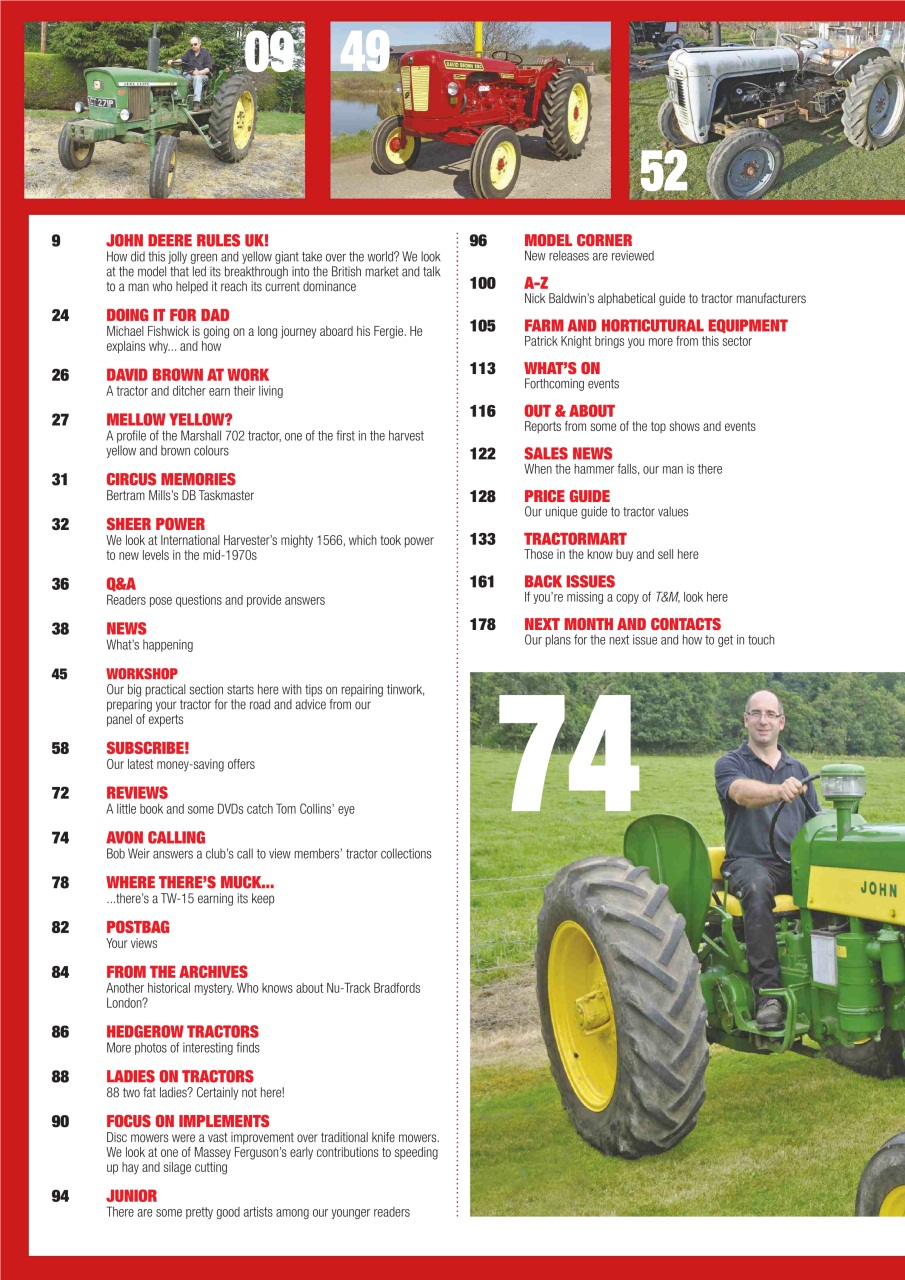 Tractor & Machinery Preview Pages