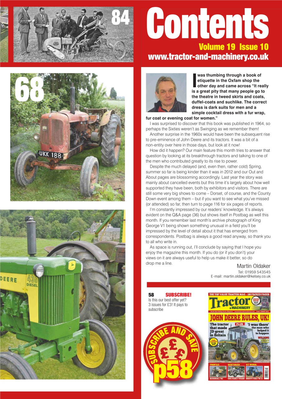 Tractor & Machinery Preview Pages