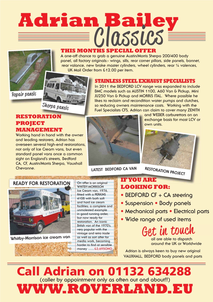 Classic Van & Pick-up Preview Pages