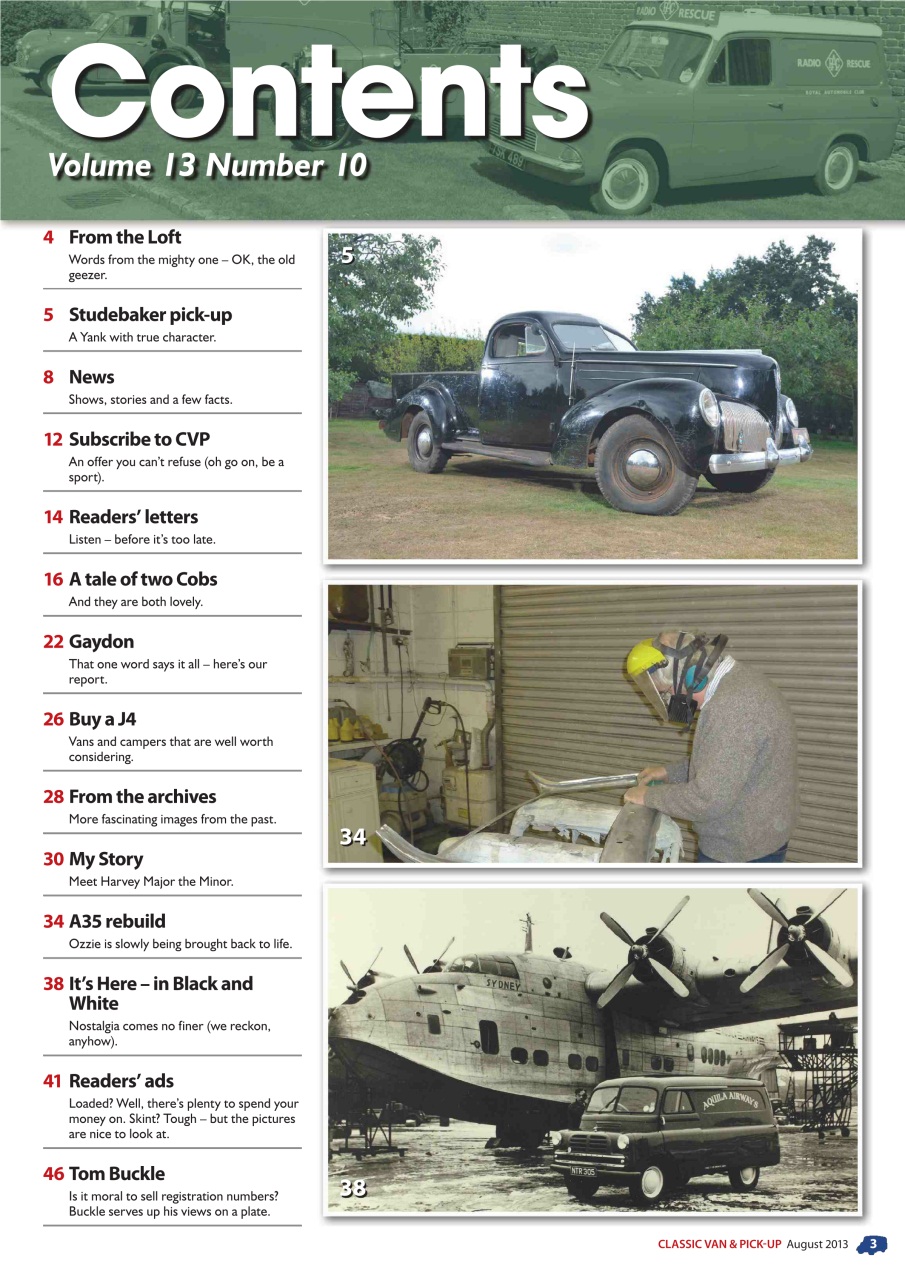 Classic Van & Pick-up Preview Pages