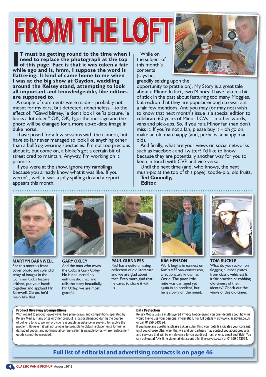 Classic Van & Pick-up Preview Pages