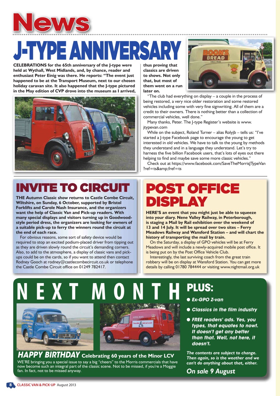 Classic Van & Pick-up Preview Pages