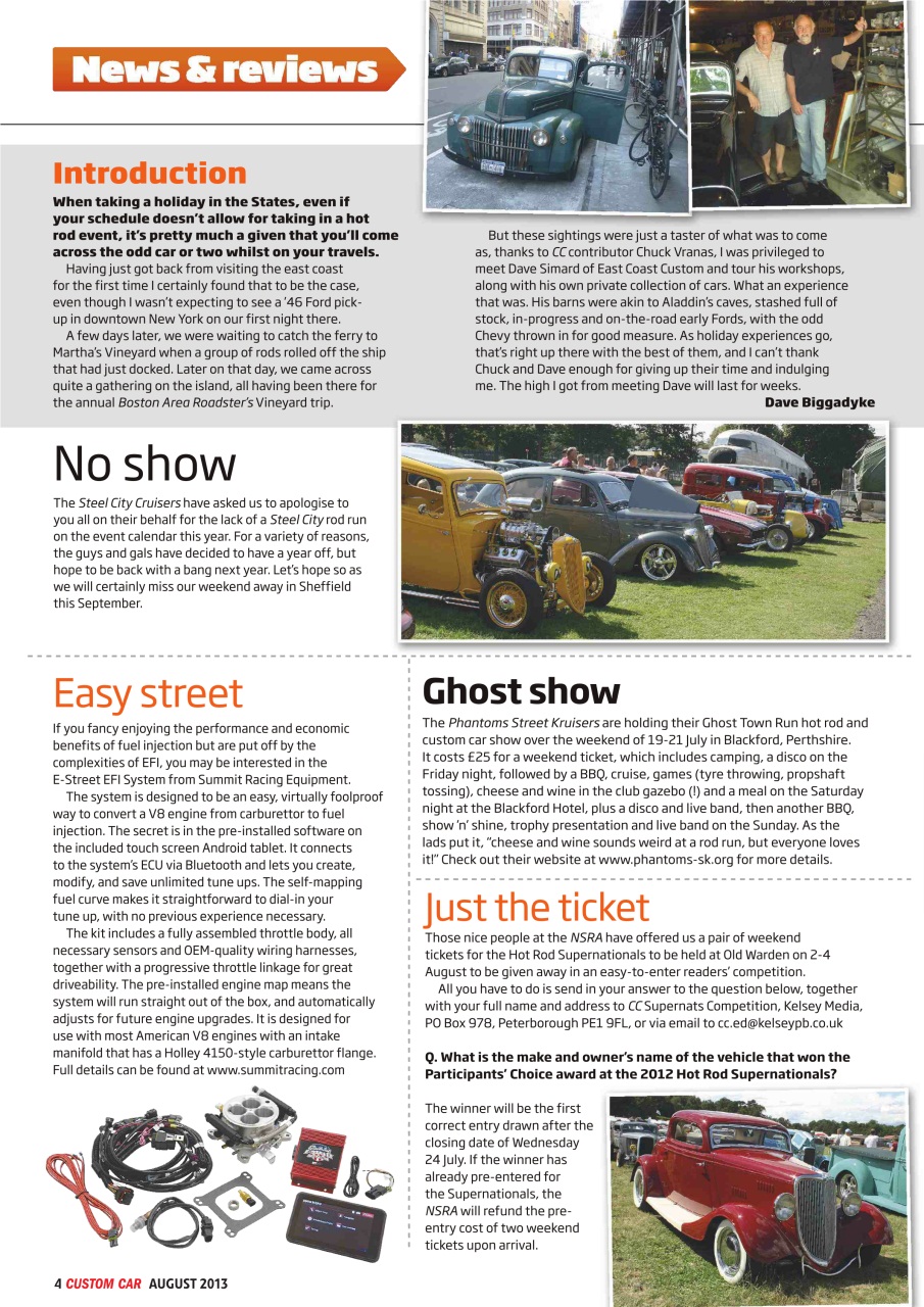Custom Car Preview Pages