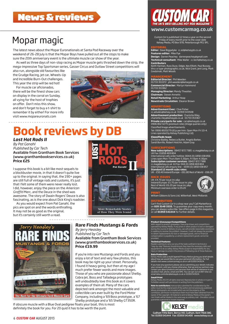 Custom Car Preview Pages