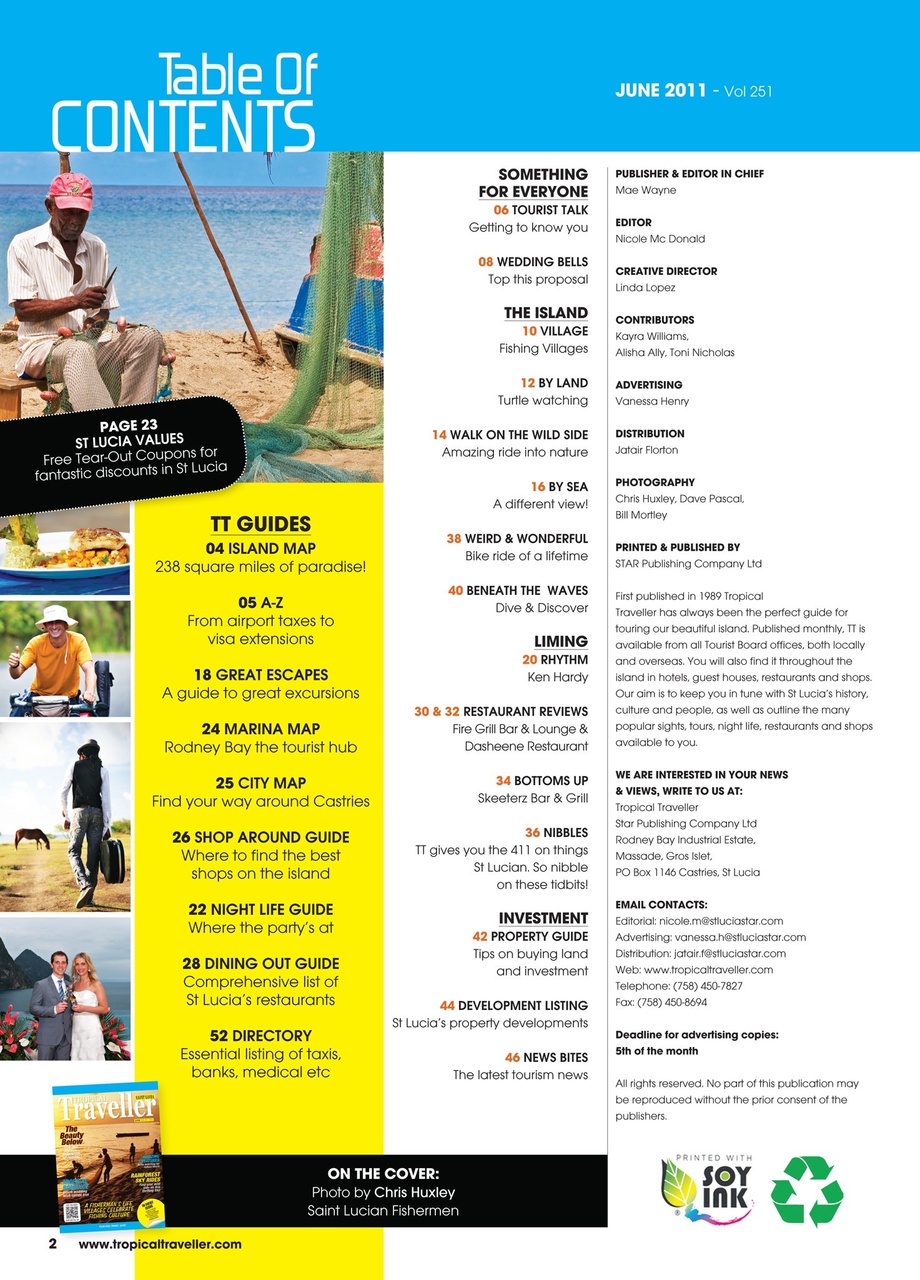 Tropical Traveller Preview Pages