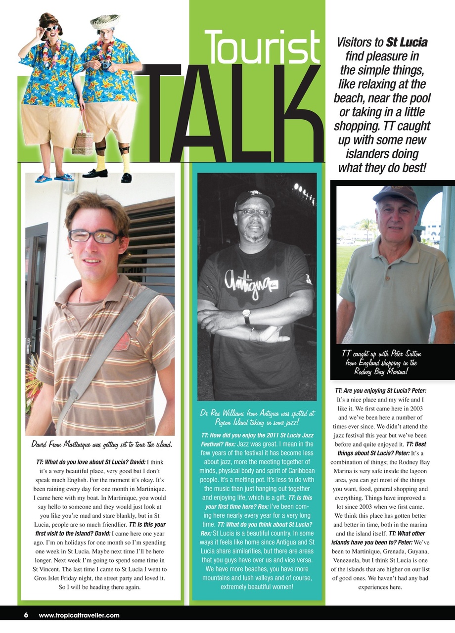 Tropical Traveller Preview Pages