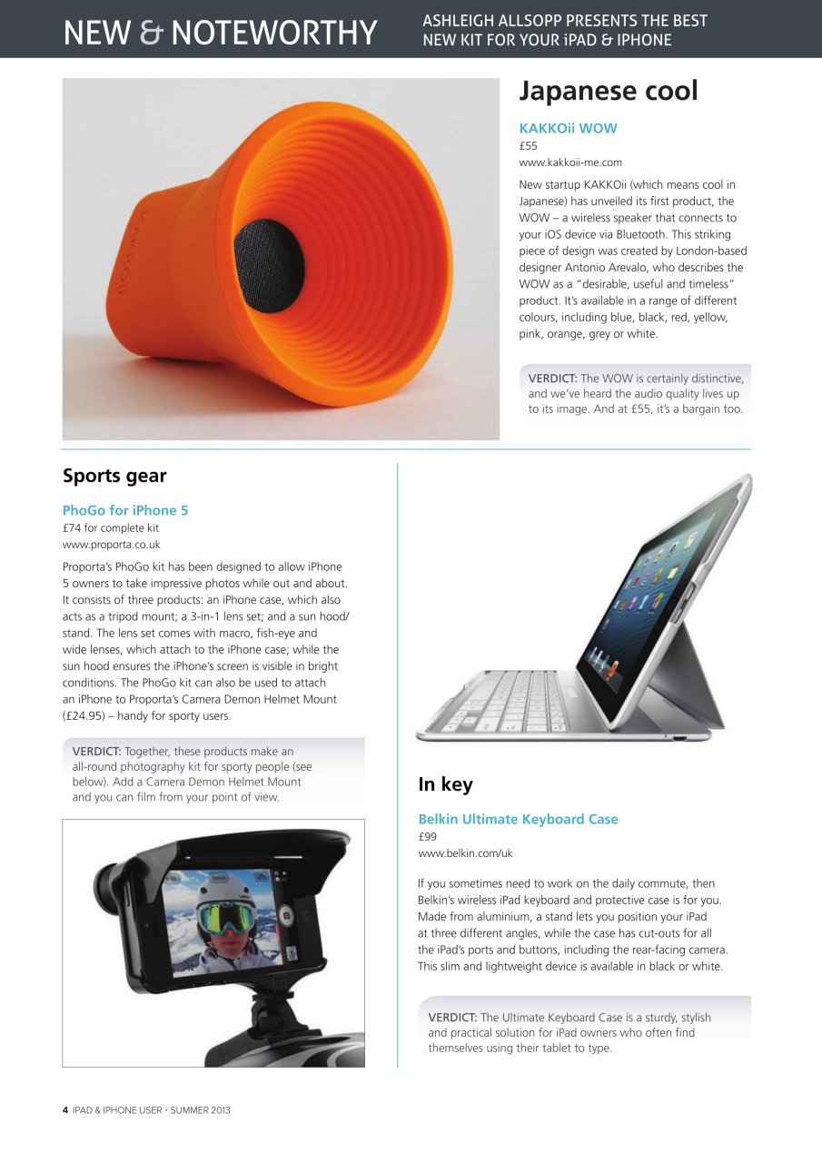 iPad and iPhone User Preview Pages