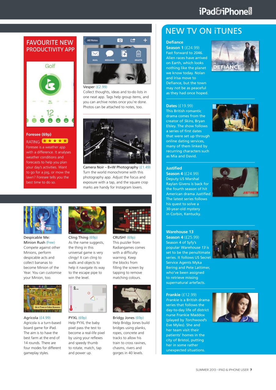 iPad and iPhone User Preview Pages
