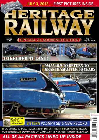 Heritage Railway issue 178 Heritage Railway