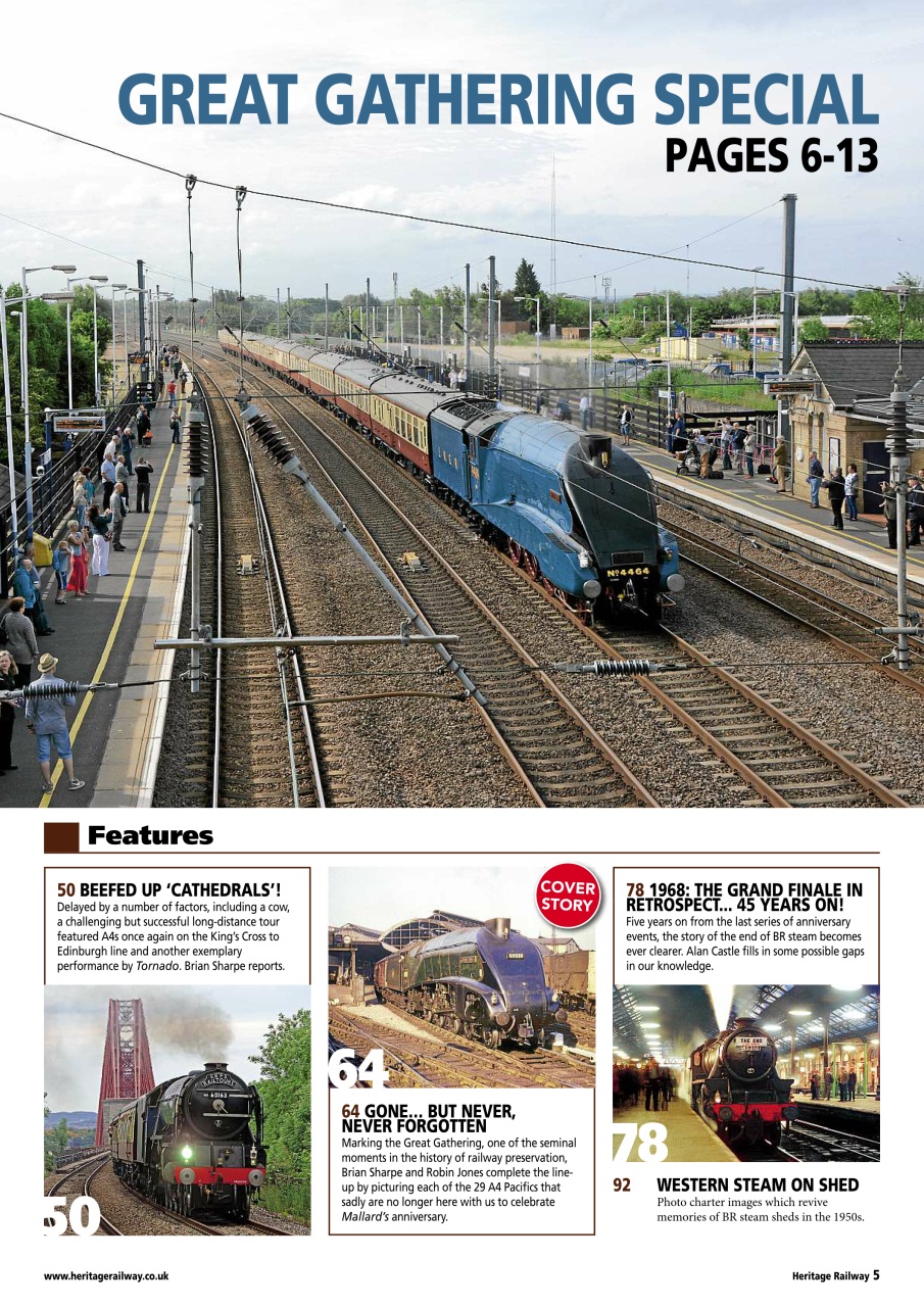 Heritage Railway Preview Pages