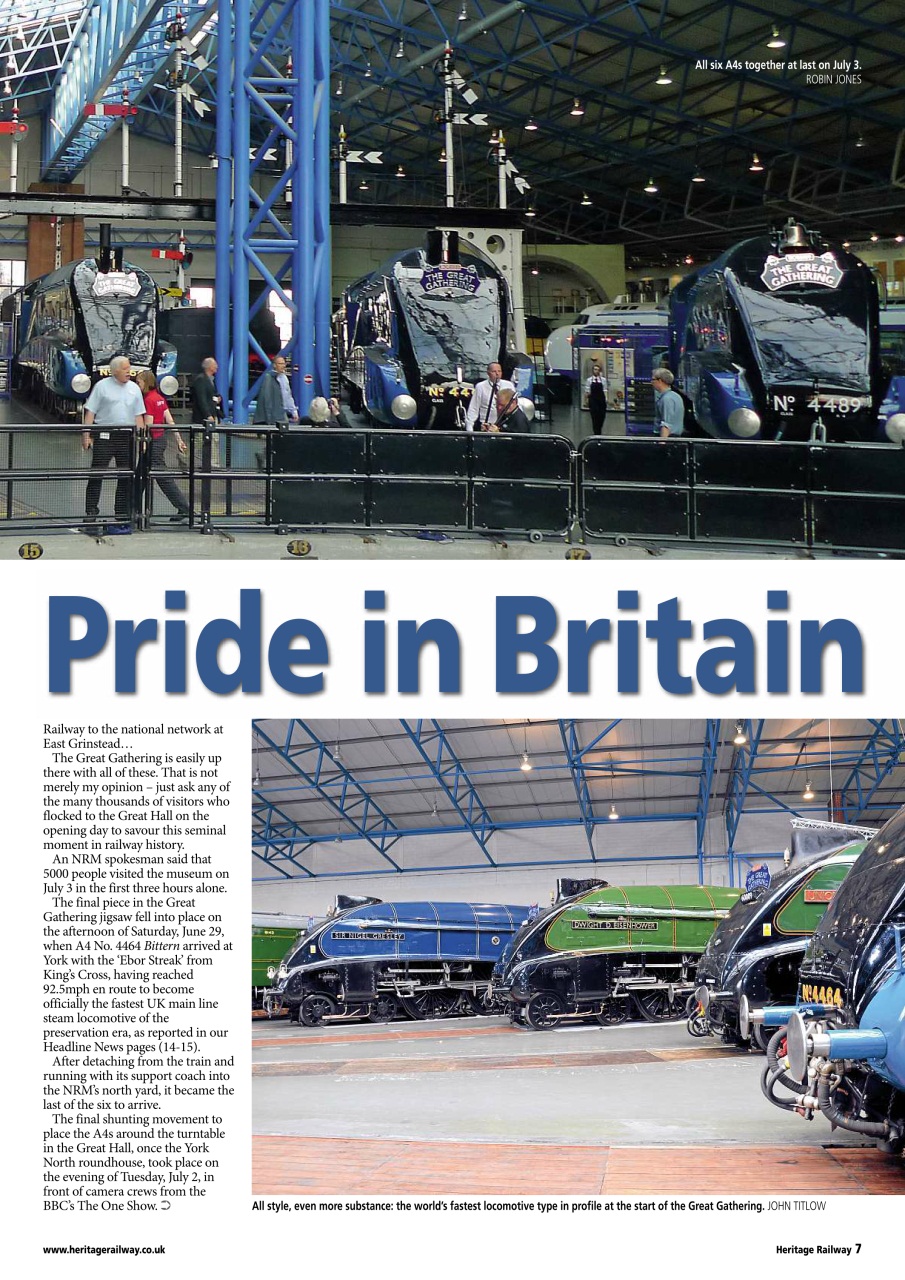 Heritage Railway Preview Pages