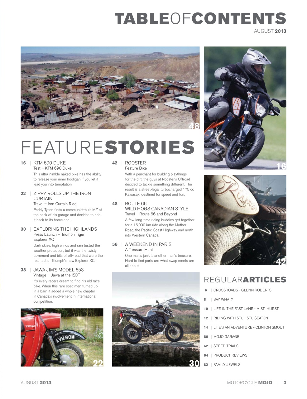 Motorcycle Mojo Preview Pages