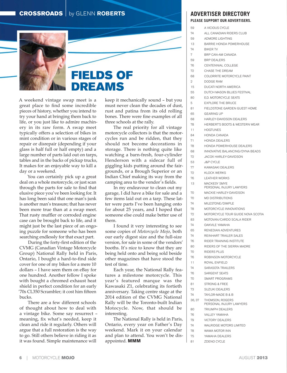 Motorcycle Mojo Preview Pages