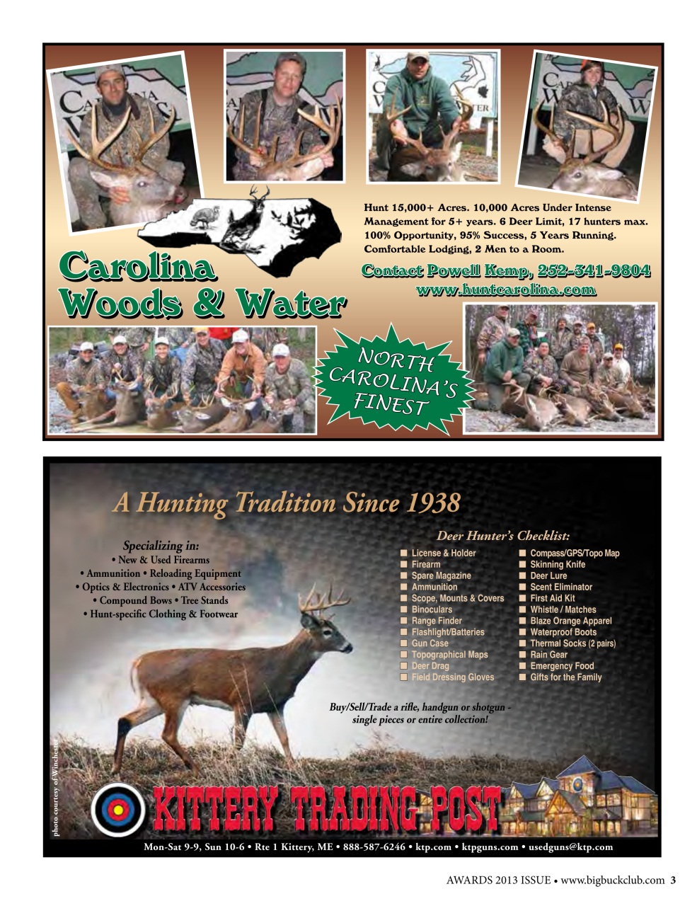 Northeast Big Bucks Preview Pages