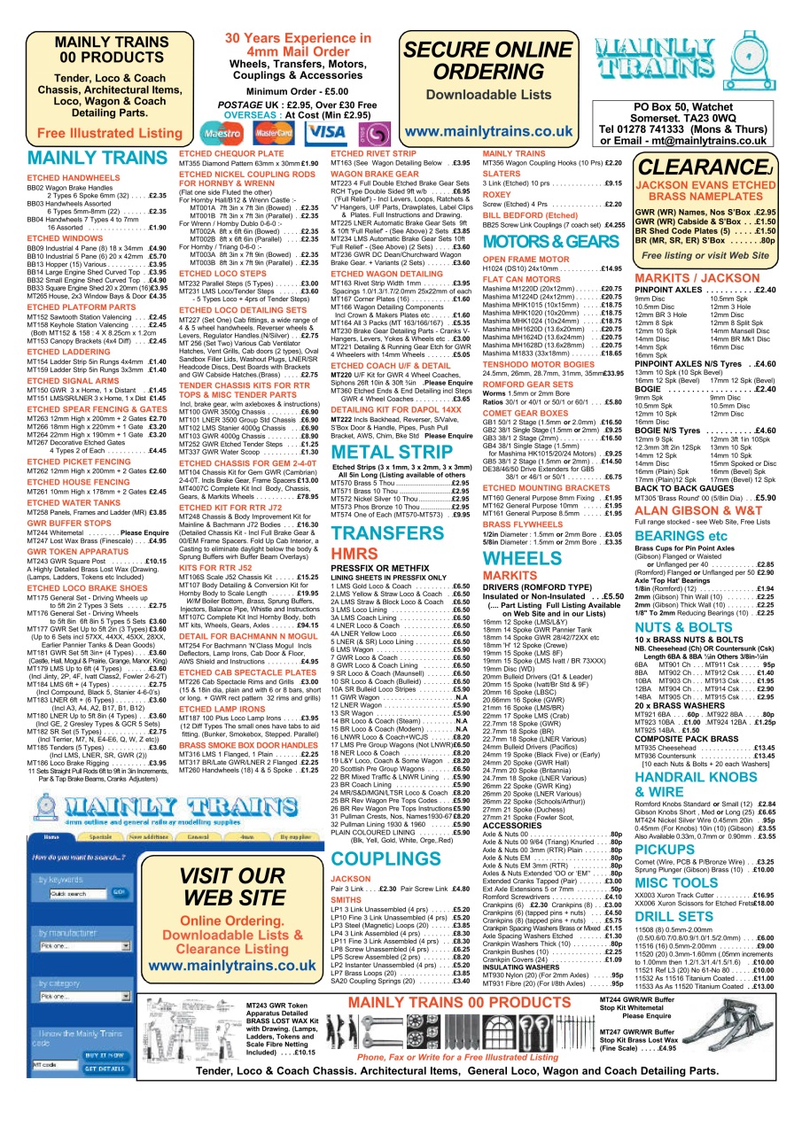 British Railway Modelling (BRM) Preview Pages