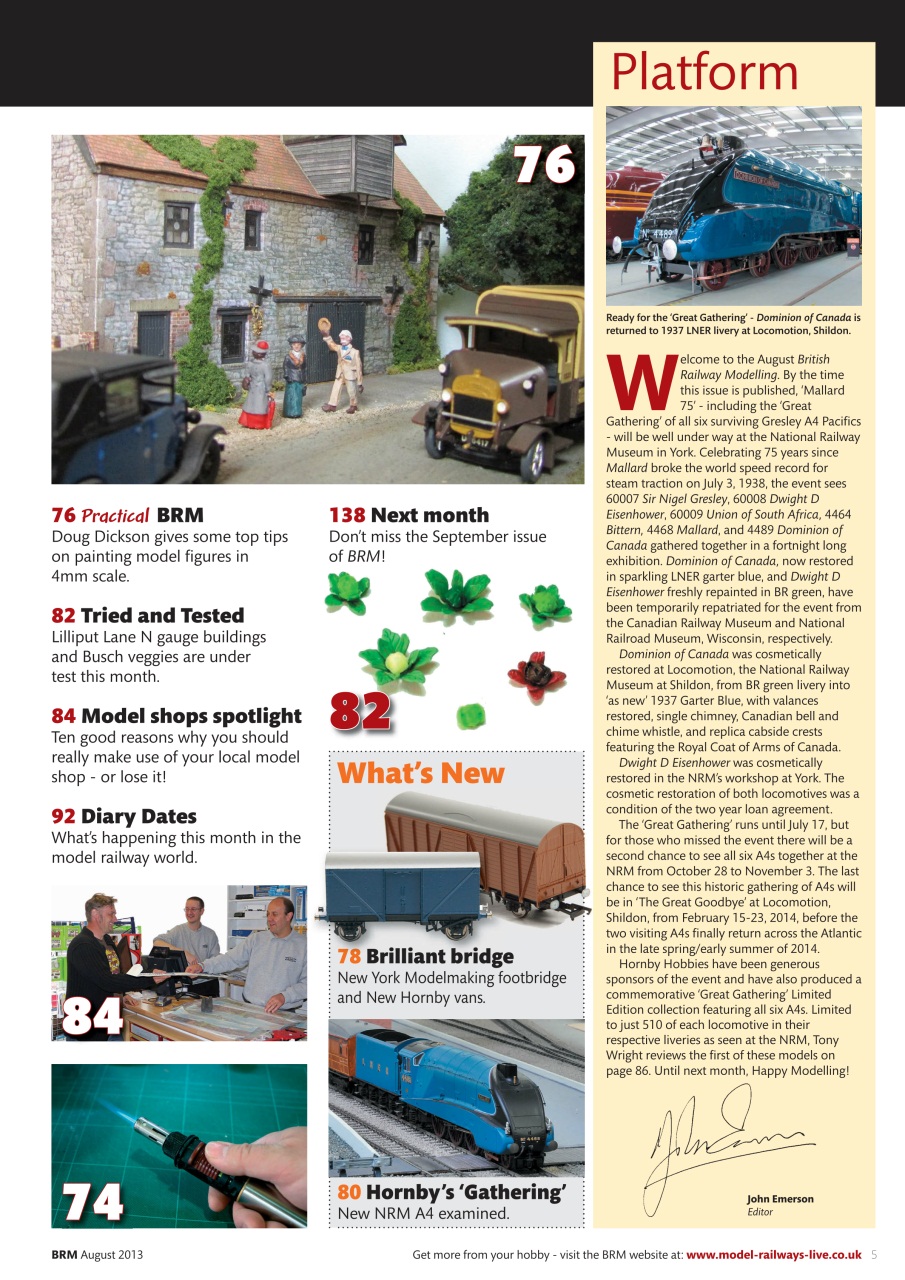 British Railway Modelling (BRM) Preview Pages